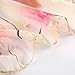 STORY OF SHANGHAI Womens 100% Mulberry Silk Head Scarf For Hair Ladies Silk Floral Head Scarfs