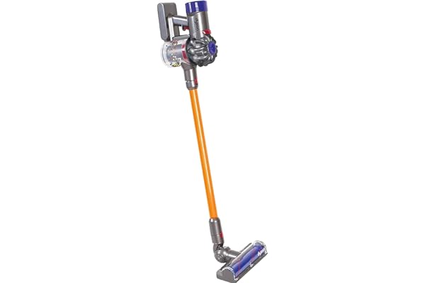Casdon Dyson Cordless Vacuum Interactive & Officially Licensed Toy Dyson Vacuum for Children Aged 3+ Realistic Role-Play Fun,