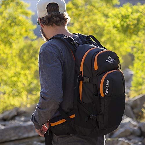 TETON Sports Oasis 1200 3Liter Hydration Backpack; Day Pack Perfect