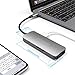 dodocool USB C Hub, 7 in 1 Type C Hub Adapter with 4K USB C to HDMI, SD/TF Card Reader, 100W Power Delivery, 3 USB 3.0 Ports for MacBook/Air/Pro 2018, Chromebook and More (Space Gray)