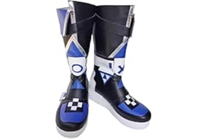 TOOUYOOR Honkai Star Rail Silver Wolf Cosplay Shoes Boots Anime Honkai Impact Cosplay Halloween Carnival Pu Leather Shoes