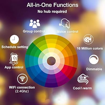 one white light on google home