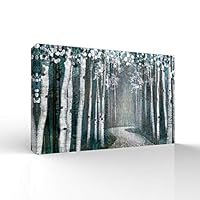 signwin-Canvas Wall Art-Quiet Romantic Forest-Canvas Prints Home Artwork Decoration for Living Room,Bedroom - 12x18 inches