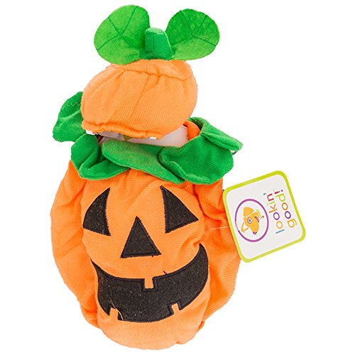 Fashion Pet Halloween Pumpkin Costume for Dogs, X-Small