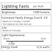 Bogao (5 Pack) LED Candelabra Bulb, 12W LED Candle Bulbs, 85-100 Watt Light Bulbs Equivalent, E12 Candelabra Base,1200 Lumens LED Lights,Torpedo Shape Warm White 3000K