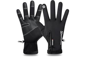 Cavulo Ironstride Gloves, Waterproof Windproof Winter Gloves with Thermal Insulation, Touchscreen Compatible Gloves for Outdoor Skiing Hiking Men Women