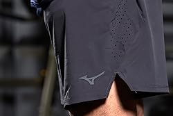 Mizuno Alpha 9" Short, Black, XX-Large