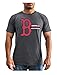 VF LSG MLB Boston Red Sox Men's This is My Team Tee, Large, Charcoal Heather