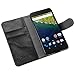 Nexus 6P Case, i-Blason **Slim** Leather Wallet Book Cover with Stand Feature and Credit Card ID Holders for Google Nexus 6P 2015