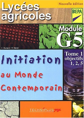 Initiation au monde contemporain