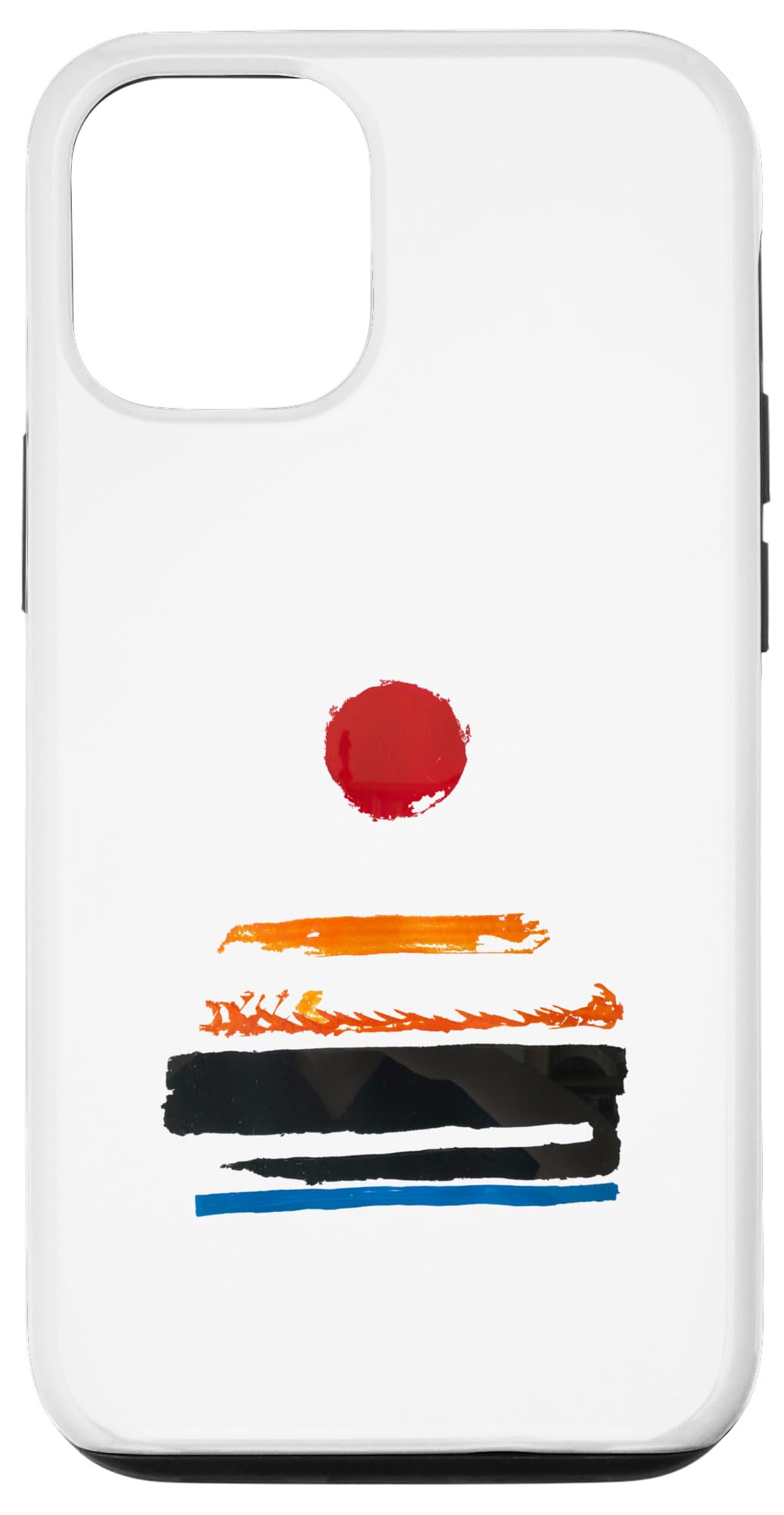 iPhone 14 Sun Sea Horizon Abstract Case