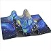 LIEBIRD® Extended XXXL Gaming Mouse Pad - Dimension - Portable with Extended XXL Size - Non-Slip Rubber Base - Special Treated Textured Weave with Precision Control (Starry Night)