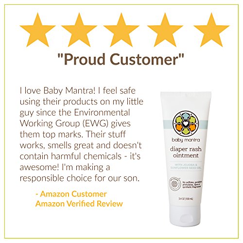 Baby Mantra Diaper Rash Ointment EWG Verified Diaper Cream made with