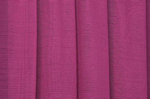 Power Mesh Fabric / Majenta / Sold By the Yard (Magenta)