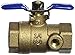 Zurn 34-850T Wilkins 3/4-Inch Tapped Ball Valve