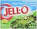 Jell-O Lime Zero Sugar Low Calorie Gelatin Dessert Mix, Family Size, 0.6 oz Box