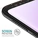 TOZO for Samsung Galaxy S9 Plus Case PC + TPU Hybrid PC+TPU Hard Protect Case Back-Transparent Bumper Black Edge