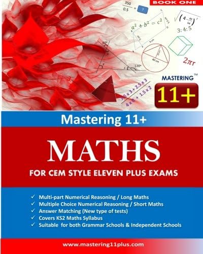 Mastering 11+ : Maths / Numerical Reasoning - Practice Book 1