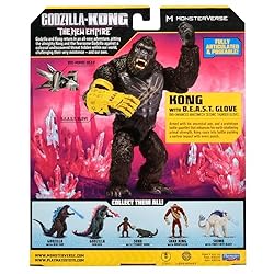 Godzilla x Kong 6” Kong w/B.E.A.S.T. Glove by