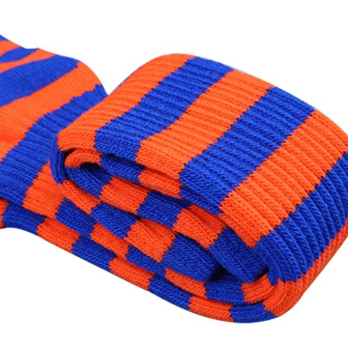 Womens Striped Fingerless Stretchy Long Sleeve Arm Warmers Gloves - Image 6
