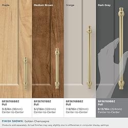 Amerock | Cabinet Pull | Golden Champagne | 8-13/16