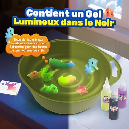 Aqua Gelz Set, Magique Activité Manuelle Enfant, Cadeau Fille Jouet