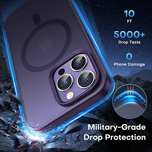 TAURI [5 In 1 Case For IPhone 14 Pro Max [Military Grade Drop