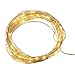 QUN FENG LED SopoTek 13ft 40 LEDS Starry Lights Fairy Lights Copper LED Lights Strings AA Battery Powered Ultra Thin String Wire 40 Leds Warm white