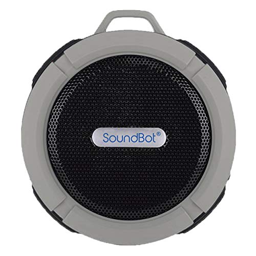SoundBot SB512 HD Water & Shock Resistant Bluetooth 3.0 Wireless Shower Speaker, Handsfree Portable Speakerphone with MicroUSB Charging Port, 3W Output, Built-in Mic, 6hrs of playtime, Control Buttons and Dedicated Suction Cup for Showers, Bathroom, Pool - Thumbnail 7