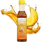 Darsa Organics Cold-Pressed Mustard Oil 16.9 oz (500ml) &ndash; USDA Organic, Unrefined &amp; Chemical-Free, Rich in Vitamin E &amp; Omega-3, Great for Hair &amp; Skin Care, Natural Massage &amp; Remedies