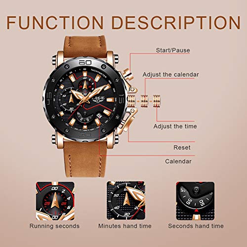 eloj-de-Pulsera-para-Hombre-LIGE-Deportivo-Resistente-al-Agua-Militar-multifuncion-cronografo-de-Cuarzo-Negro-con-Calendario-y-Correa-de-Piel