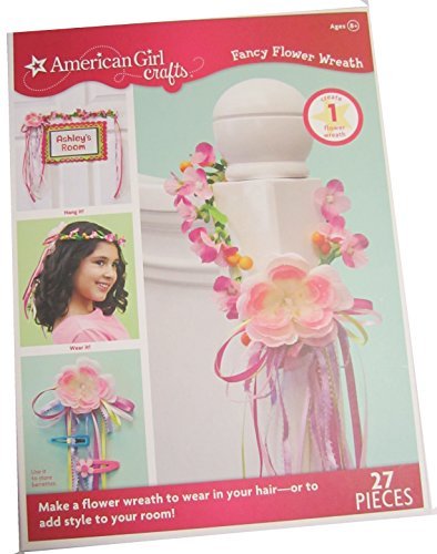 American Girl Crafts Fancy Flower Wreath