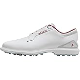 Jordan ADG 5 Golf Shoes (Wide) (FQ7874-100, White/Emerald Rise/Grape Ice)