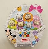 Disney Tsum Tsum - EXCLUSIVE GLITTER PASTEL FIGURES 6 pack 1-Inch Minifigure (Target Exclusive)