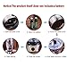 Happyyous Electric Shaker Bottle Vortex Mixer Bottle, Protein Shaker Cup,16 Ounce 450 ML High-Torque Battery-Powered  Blender Shake Bottle with X-Blade,Portable,Self-Stirring Mug for Various Powder
