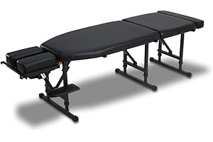 ROYAL MASSAGE Sheffield 160 Elite Professional Portable Chiropractic Table (Charcoal)