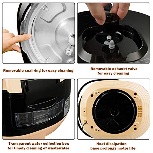 COSTWAY 5.3 Qt Electric Pressure Cooker 12in1 MultiUse Programmable