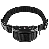 Zacro Dog No Bark Collar for Bark Control with 7 Levels Adjustable Sensitivity Control, Electric Anti-Bark Shock Collar for Dogs, 15-120 lb