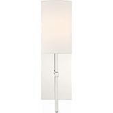 Crystorama Veronica 1 Light Polished Nickel Sconce