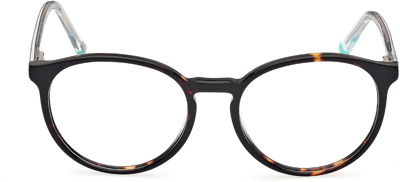 Monturas de gafas graduadas unisex, marrón oscuro, 51 (M)