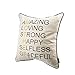 Sanmetex Mom Gifts - Best Gifts for Mom, Mother in Law, Stepmom, Best Mom with Quote Throw Pillow Cover 18x18 Inch, Brown