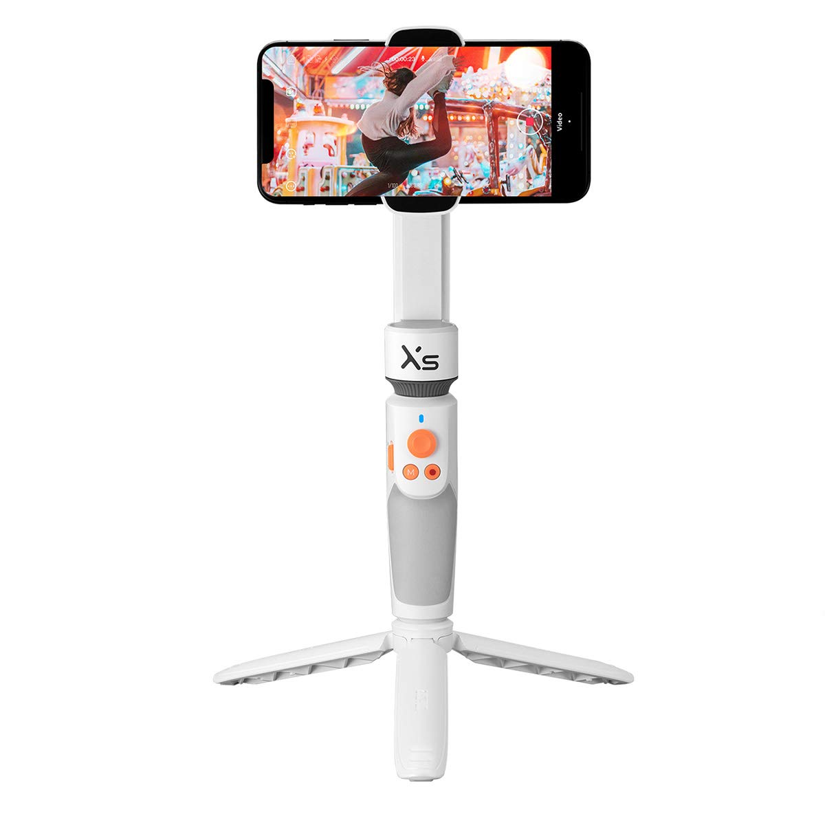 Zhiyun Smooth-XS [Official] Portable Smartphone Gimbal Selfie Stick Vlog Youtuber - White