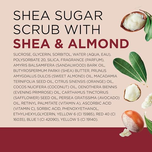 Dr Teal's Shea Sugar Body Scrub, Shea Butter with Almond Oil & Essential Oils, 19 oz (Pack of 3) - Image 11