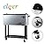 New Clevr Outdoor 80quart Party Portable Rolling Cooler Ice Chest