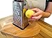 Box Grater With Container to Catch and Store Shavings - Our 4 Sided Cheese Grater Is Perfect For Grating, Zesting and Slicing - Made From Commercial Grade Stainless Steel Which will NOT RUST