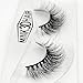 3D Mink False eyelash Reusable 100% hand made fake eyelashes for Make-up 1 Pair Package (1-Pack)