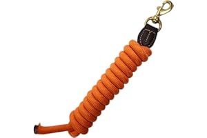 simhoa Rope Rope Training Leash Heavy Duty Strong Rein Wear Resistant Lunge Line Horse Supply for Daily Use Playing Obedience