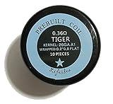 Prebuilt Coils By LifeIdea Clapton Alien Prebuilt Coils Clapton Wire DIY Heating Coil Wire (10pieces/box) (Tiger)
