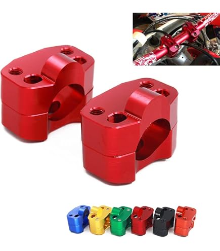 TITAN 757 Performance Handlebar Adapter Riser – 7/8” To 1 1/8” Fat Bar Conversion, 5.88” Length