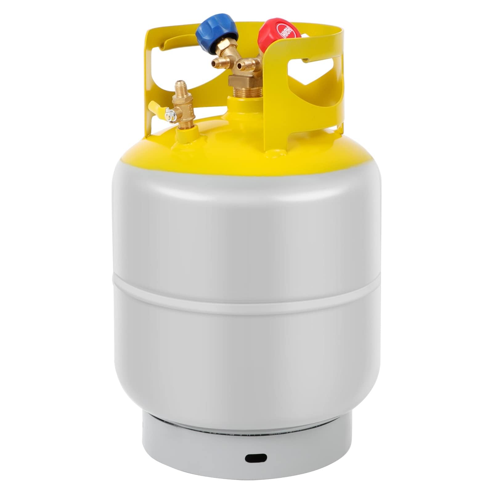 FAHKNS Refrigerant Recovery Tank 30 LB with 1/4 SAE